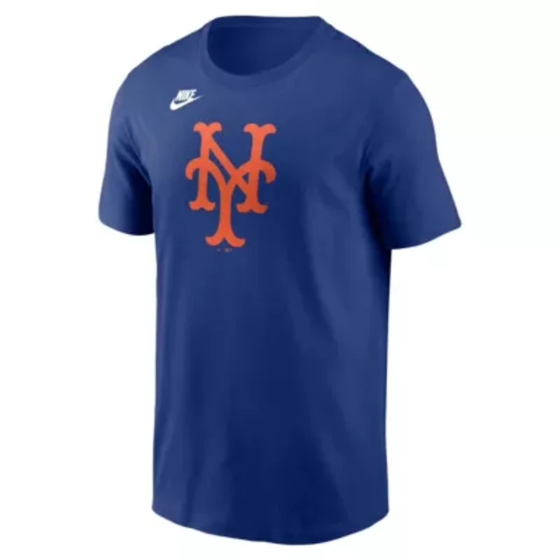 MLB Nike New York Mets Cooperstown Collection Team Logo T-Shirt