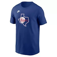 MLB Nike Texas Rangers Cooperstown Collection Team Logo T-Shirt