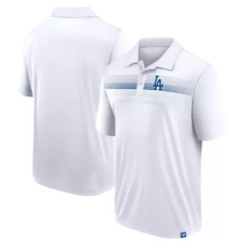 MLB Fanatics Los Angeles Dodgers Victory For Us Interlock Polo