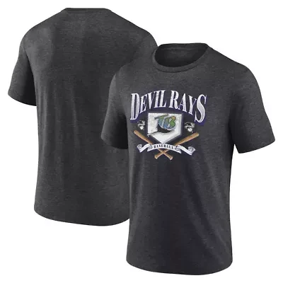 MLB Fanatics Tampa Bay Rays Home Team Tri-Blend T-Shirt