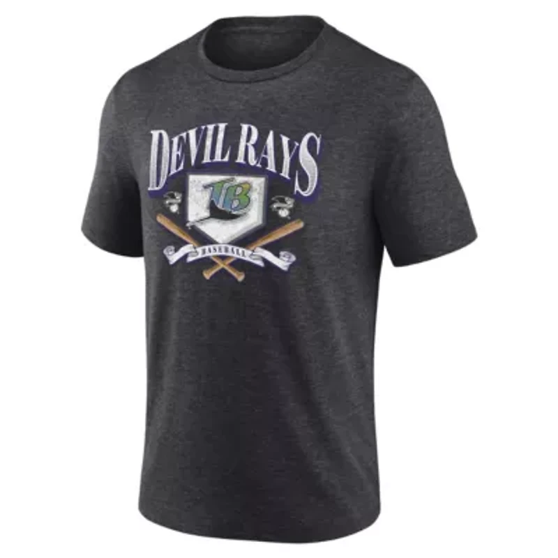 MLB Fanatics Tampa Bay Rays Home Team Tri-Blend T-Shirt