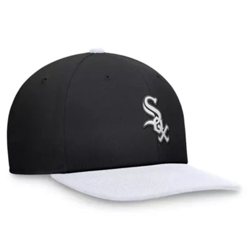 Chicago White Sox MLB Nike Black/White Chicago Sox Two-Tone Snapback Hat