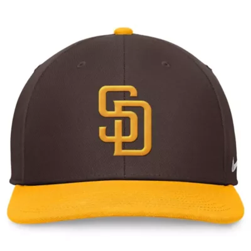 MLB Nike Brown/Gold San Diego Padres Two-Tone Snapback Hat