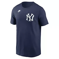 MLB Nike Lou Gehrig New York Yankees Cooperstown Collection Fuse Name & Number T-Shirt