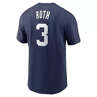 MLB Nike Babe Ruth New York Yankees Fuse Name & Number T-Shirt