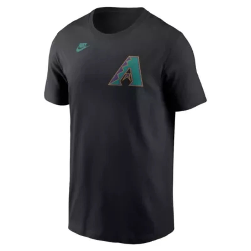 MLB Nike Randy Johnson Arizona Diamondbacks Fuse Name & Number T-Shirt