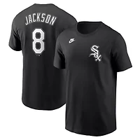 Chicago White Sox MLB Nike Bo Jackson Cooperstown Collection Fuse Name & Number T-Shirt