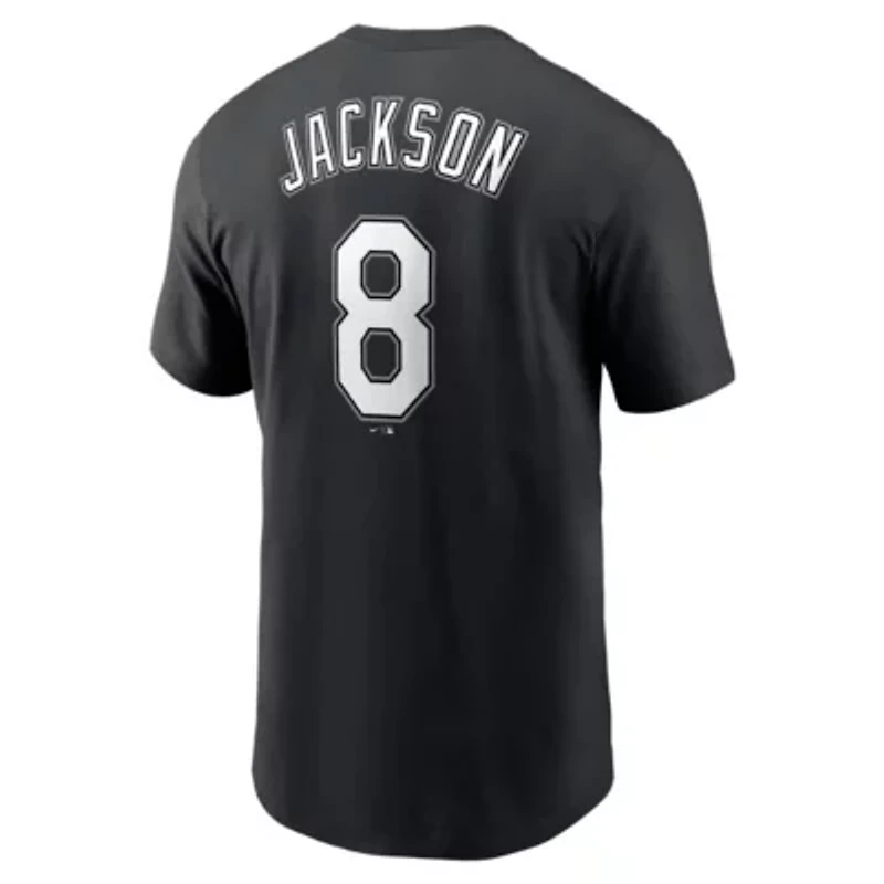 Chicago White Sox MLB Nike Bo Jackson Cooperstown Collection Fuse Name & Number T-Shirt