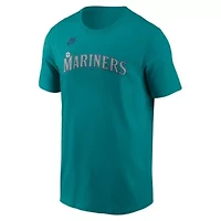 MLB Nike Ken Griffey Jr. Seattle Mariners Fuse Name & Number T-Shirt
