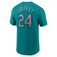 MLB Nike Ken Griffey Jr. Seattle Mariners Fuse Name & Number T-Shirt