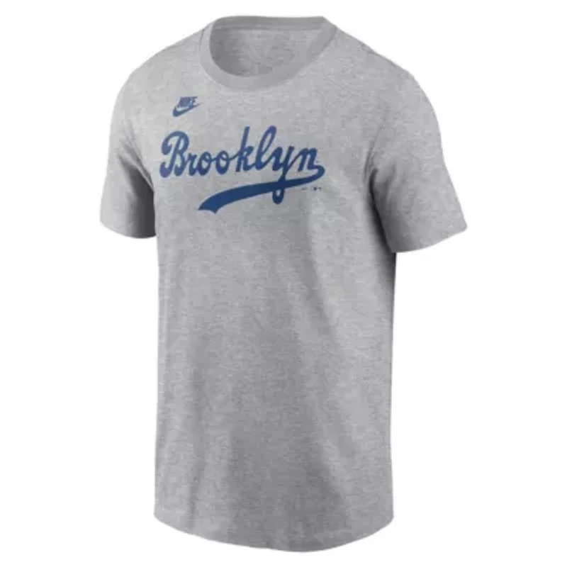 Cooperstown Teams Nike Jackie Robinson Brooklyn Dodgers Collection Fuse Name & Number T-Shirt