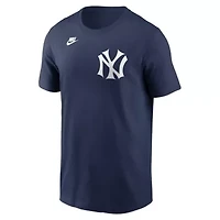MLB Nike Derek Jeter New York Yankees Cooperstown Collection Fuse Name & Number T-Shirt