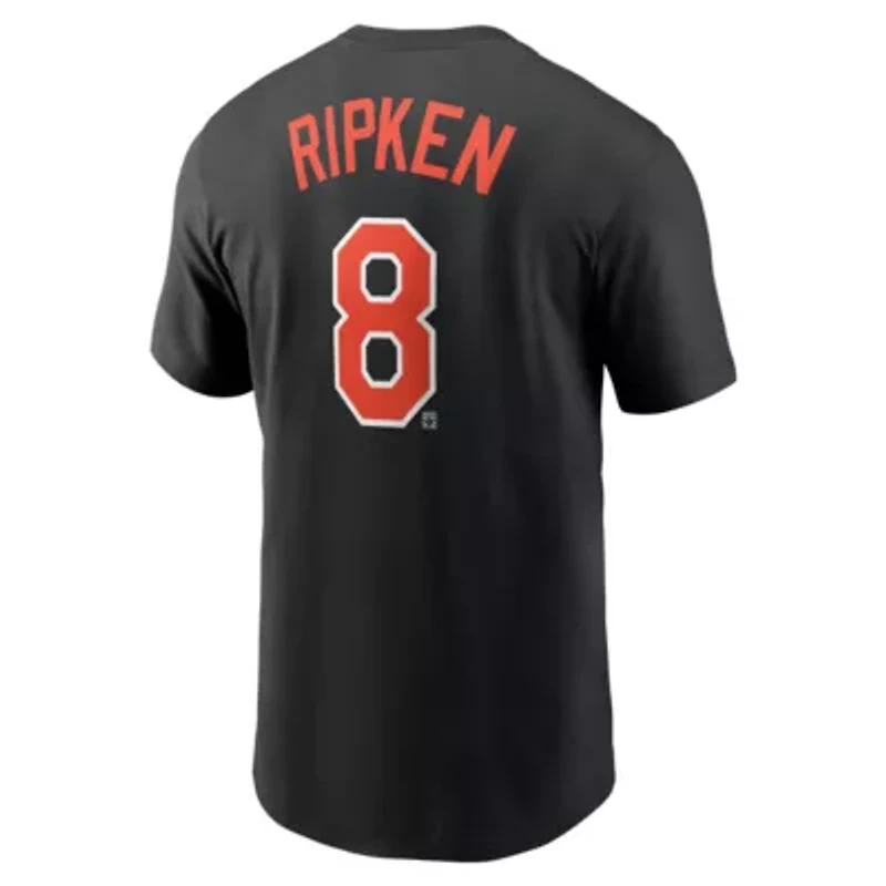 MLB Nike Cal Ripken Jr. Baltimore Orioles Fuse Name & Number T-Shirt