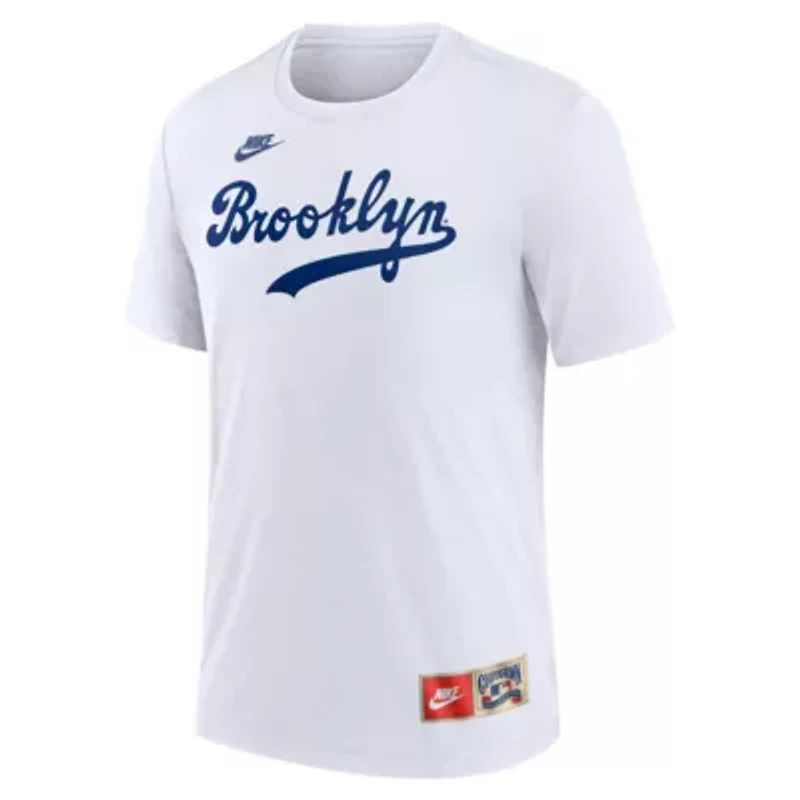 Cooperstown Teams Nike Jackie Robinson Brooklyn Dodgers Collection Tri-Blend Name & Number T-Shirt