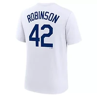 Cooperstown Teams Nike Jackie Robinson Brooklyn Dodgers Collection Tri-Blend Name & Number T-Shirt