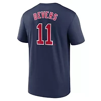 Boston Red Sox MLB Nike Rafael Devers Legend Name & Number Performance T-Shirt
