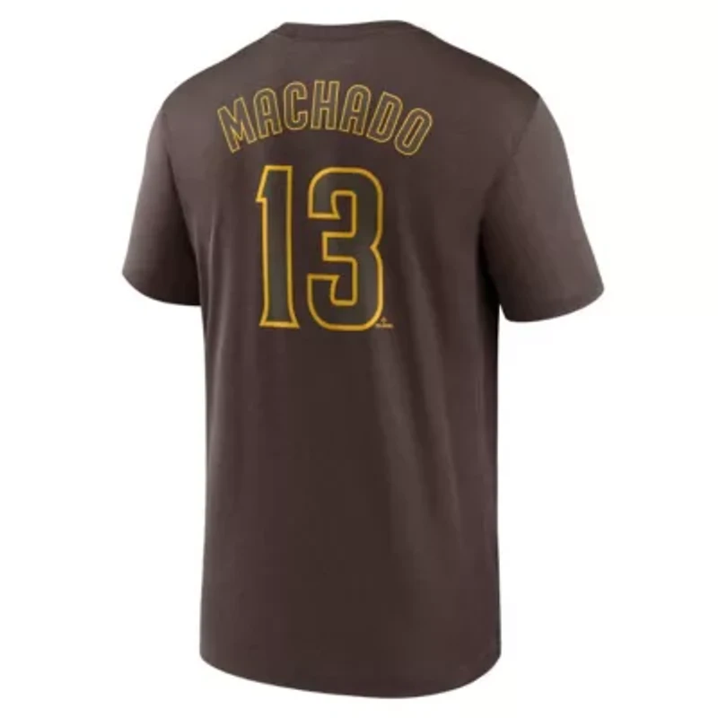 MLB Nike Manny Machado San Diego Padres Legend Name & Number Performance T-Shirt