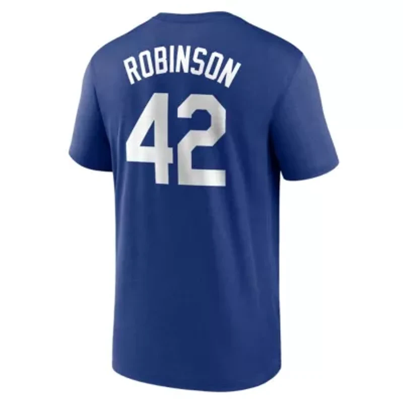 Cooperstown Teams Nike Jackie Robinson Brooklyn Dodgers Legend Name & Number Performance T-Shirt