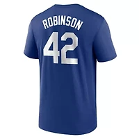 Cooperstown Teams Nike Jackie Robinson Brooklyn Dodgers Legend Name & Number Performance T-Shirt