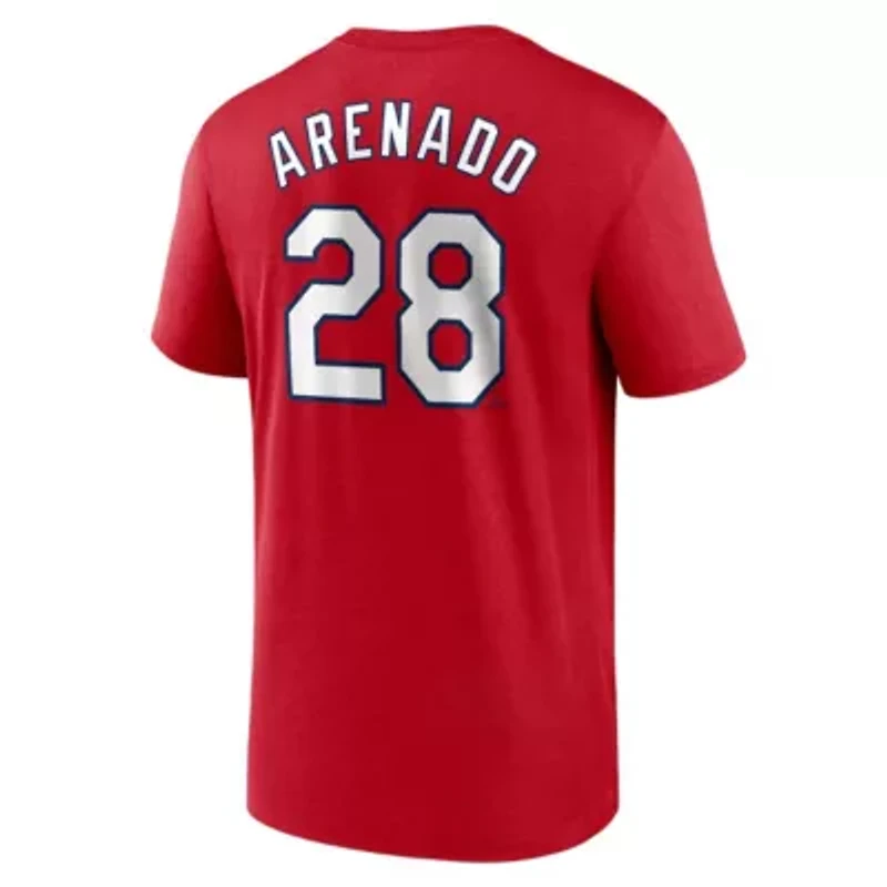 MLB Nike Nolan Arenado St. Louis Cardinals Legend Name & Number Performance T-Shirt