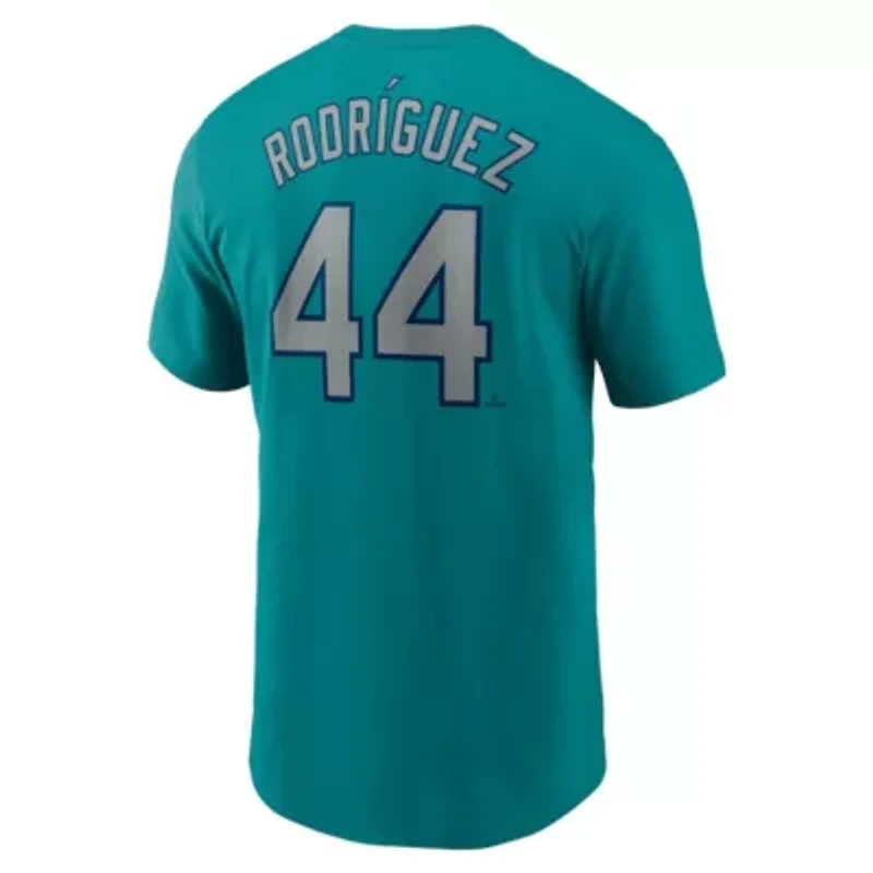 MLB Nike Julio Rodríguez Seattle Mariners Fuse Name & Number Inline T-Shirt