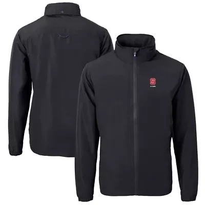 NCAA NC State Wolfpack Alumni Logo Charter Eco Knit Recycled Full-Zip Jacket