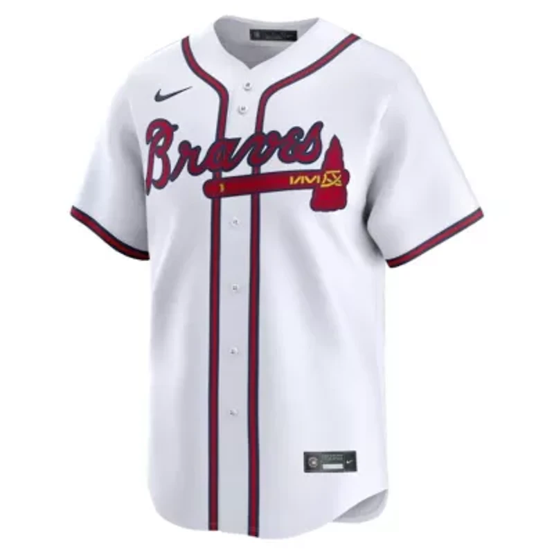 MLB Nike Ozzie Albies Atlanta Braves Home Limited Player Jersey