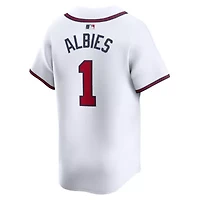 MLB Nike Ozzie Albies Atlanta Braves Home Limited Player Jersey