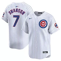 MLB Nike Dansby Swanson Chicago Cubs Home Limited Player Jersey