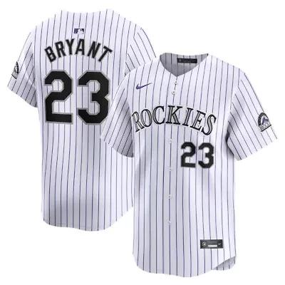 MLB Nike Kris Bryant Colorado Rockies Home Limited Player Jersey