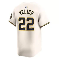 MLB Nike Christian Yelich Milwaukee Brewers Home Limited Player Jersey