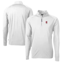 NCAA NC State Wolfpack Alumni Logo Adapt Eco Knit Stretch Recycled Quarter-Zip Pullover Top