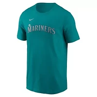 MLB Nike Julio Rodríguez Seattle Mariners Fuse Name & Number T-Shirt