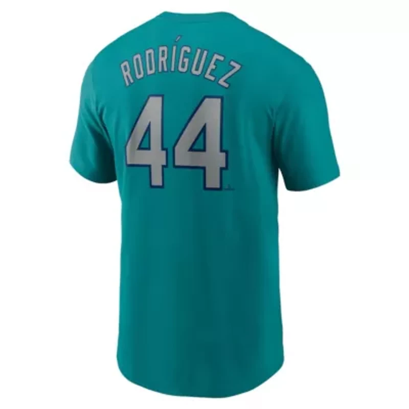 MLB Nike Julio Rodríguez Seattle Mariners Fuse Name & Number T-Shirt