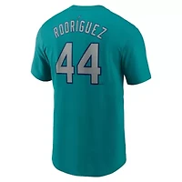 MLB Nike Julio Rodríguez Seattle Mariners Fuse Name & Number T-Shirt