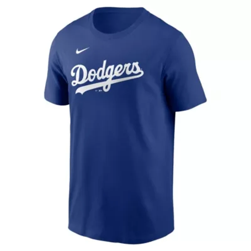 MLB Nike Clayton Kershaw Los Angeles Dodgers Fuse Name & Number T-Shirt