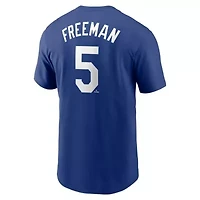 MLB Nike Freddie Freeman Los Angeles Dodgers Fuse Name & Number T-Shirt