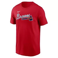 MLB Nike Ronald Acuña Jr. Atlanta Braves Fuse Name & Number T-Shirt