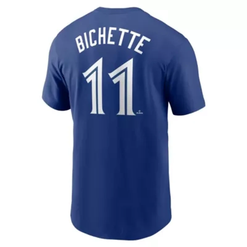 Toronto Blue Jays MLB Nike Bo Bichette Fuse Name & Number T-Shirt