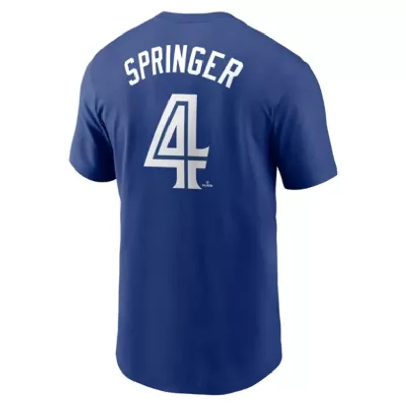 Toronto Blue Jays MLB Nike George Springer Fuse Name & Number T-Shirt