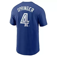 Toronto Blue Jays MLB Nike George Springer Fuse Name & Number T-Shirt