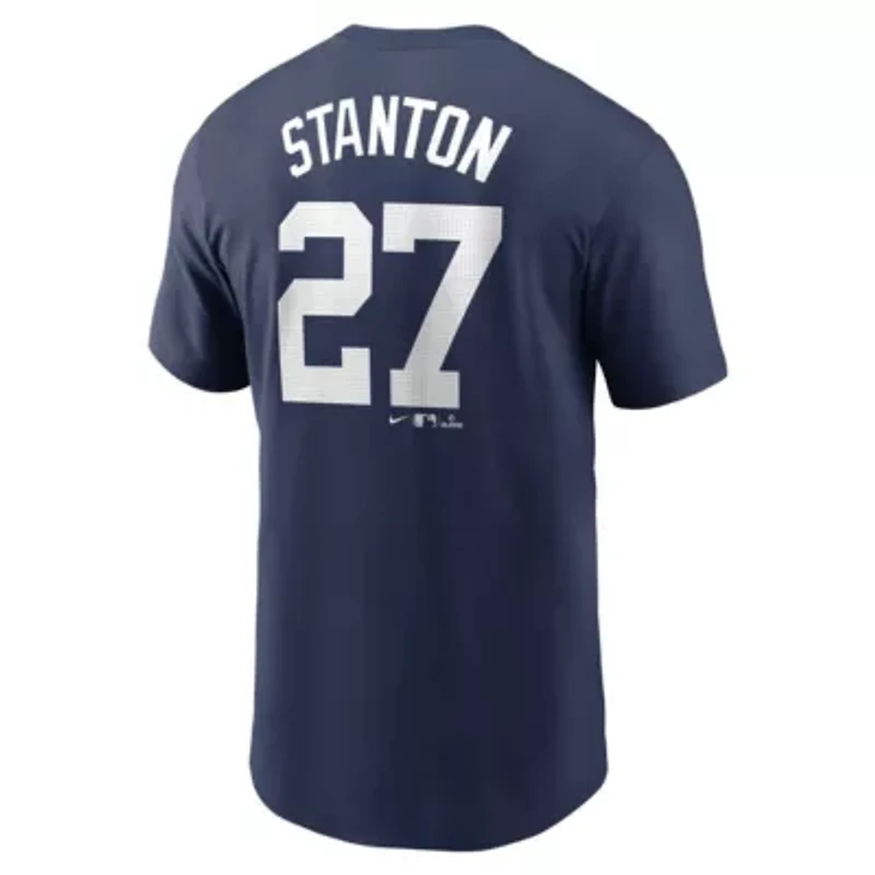 MLB Nike Giancarlo Stanton New York Yankees Fuse Name & Number T-Shirt