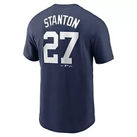 MLB Nike Giancarlo Stanton New York Yankees Fuse Name & Number T-Shirt