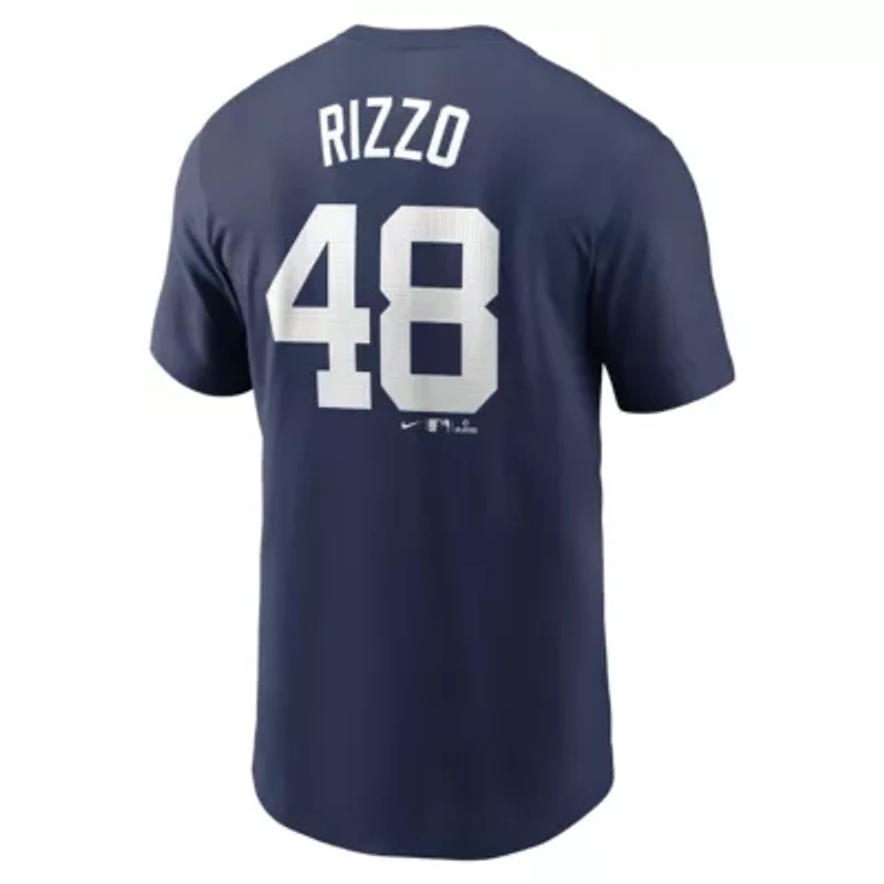 MLB Nike Anthony Rizzo New York Yankees Fuse Name & Number T-Shirt