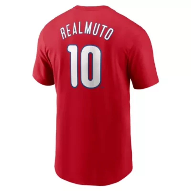 MLB Nike J.T. Realmuto Philadelphia Phillies Fuse Name & Number T-Shirt