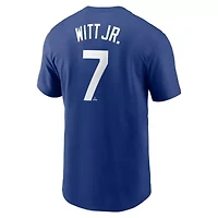 MLB Nike Bobby Witt Jr. Kansas City Royals Fuse Name & Number T-Shirt