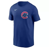 MLB Nike Dansby Swanson Chicago Cubs Fuse Name & Number T-Shirt