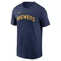 MLB Nike William Contreras Milwaukee Brewers Fuse Name & Number T-Shirt