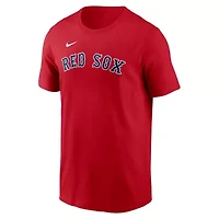 Boston Red Sox MLB Nike Rafael Devers Fuse Name & Number T-Shirt