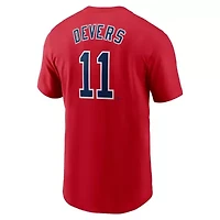 Boston Red Sox MLB Nike Rafael Devers Fuse Name & Number T-Shirt